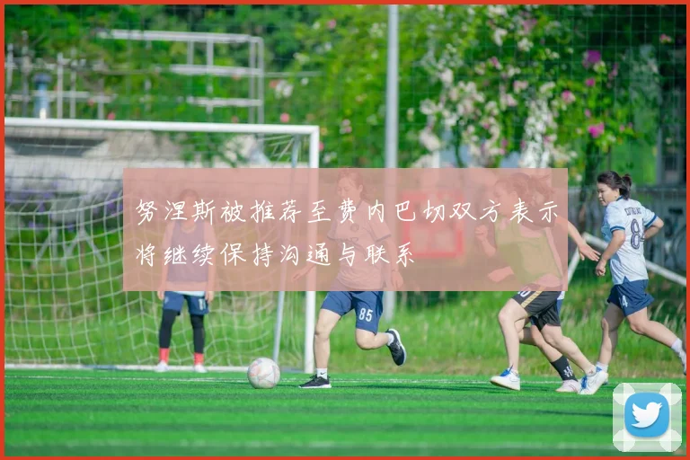 努涅斯被推荐至费内巴切双方表示将继续保持沟通与联系